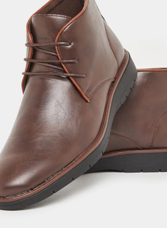 ستايلي حذاء بوت تشوكا جلد